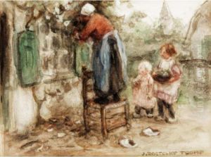 Picking Fruit by Jan Zoetelief Tromp