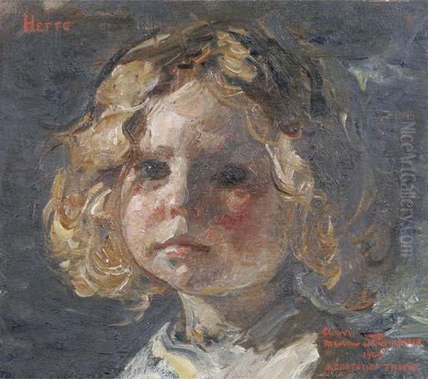 Portrait Of The Artist's Daughter, Hette - view 1