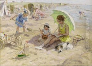 Beach Fun by Jan Zoetelief Tromp
