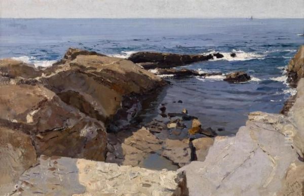 Coast Near Nervi - view 1