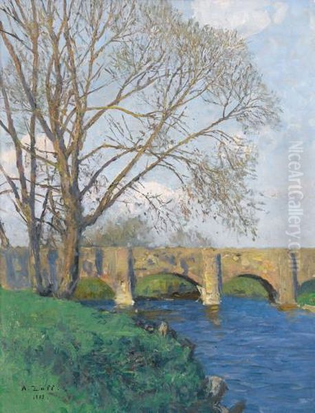 Alte Brucke In Burgau - view 1