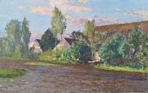 Bauernhauser Am Flus I