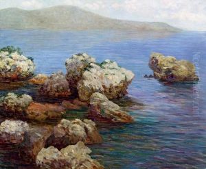 Felsige Meereslandschaft by Alfred Zoff
