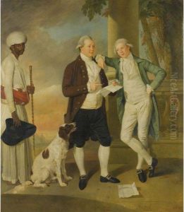 Portrait Of Claud Alexander
(1752-1809), With His Brother Boyd,attended By An Indian Servant Portrait Of Claud Alexander
(1752-1809), With His Brother Boyd,attended By An Indian Servant