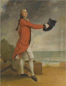 Portrait Of Major George Maule by Johann Zoffany
