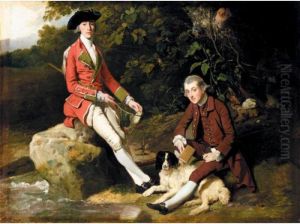 Portrait Of John Yorke And Colonel Coore Portrait Of John Yorke And Colonel Coore