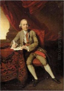 Portrait Of A Gentleman by Johann Zoffany