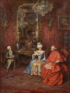 An Audience With The Cardinal by A. Zoffoli