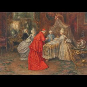 Blessing The Baby by A. Zoffoli
