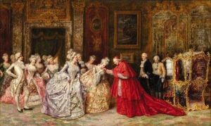 An Audience With The Cardinal by A. Zoffoli