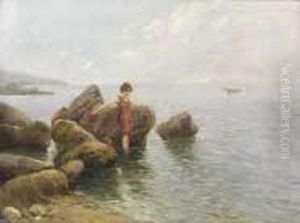 "donna Sulle Rocce" by Gyula, Julius Zorkoczy