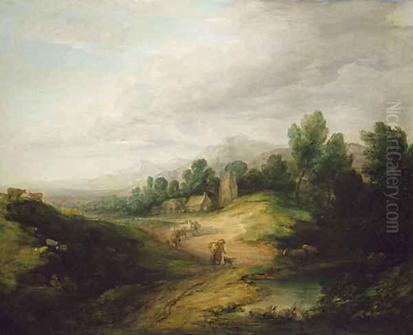 Wooded Upland Landscape probably 1783 - view 1