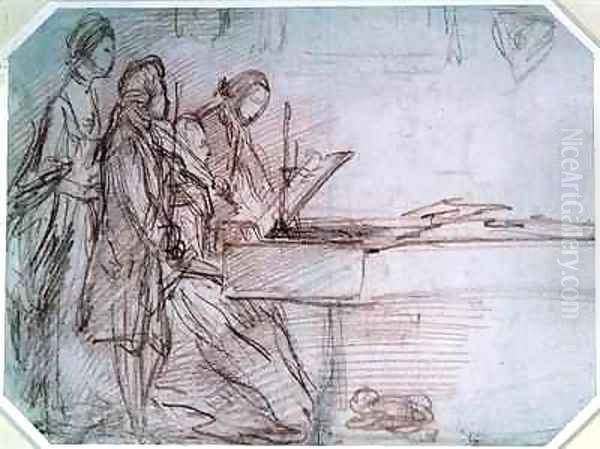 Study for a Group Portrait of a Musical Party - view 1