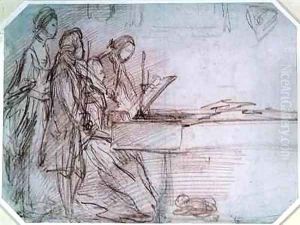 Study for a Group Portrait of a Musical Party by Thomas Gainsborough