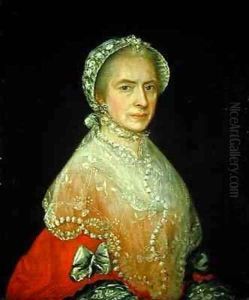 Portrait of Wilhelmina Campbell Viscountess Glenorchy 1741-1786 by Thomas Gainsborough