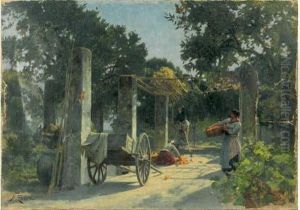 La Cueillette Des Oranges