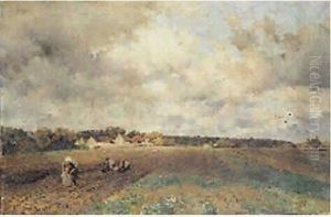 Paysannes Au Champ, 1915