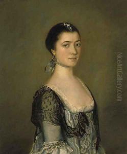 Portrait of Miss Elizabeth Edgar (1733-1791) by Thomas Gainsborough