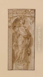Figura Allegorica Entro Unanicchia by Federico Zuccari