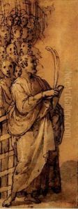 A) San Giacomo Maggiore E Santi B) San Paolo E Santi by Federico Zuccari