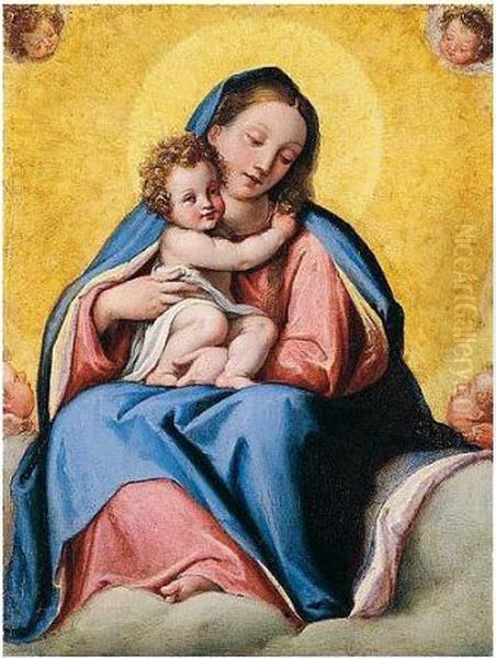 The Madonna And Child In Glory - view 1