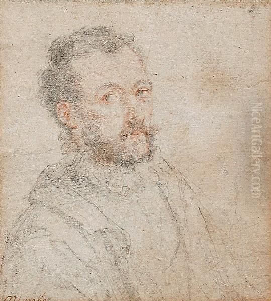 Portrait Of A Gentleman, Half-length - view 1