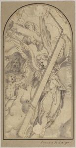 Angels Carrying Christ's Tools Of Martyrdom