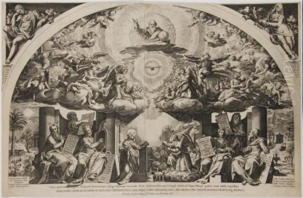 L'annonciation Par Cornelis Cort - view 1