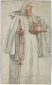 Fra Stefano, As Saint Romuald by Federico Zuccaro
