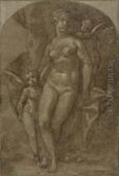 Venus And Cupid - view 1