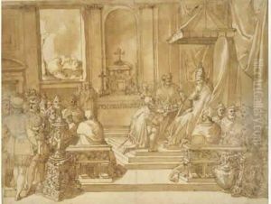 Paul Iii Restituant Le Duche De Parme A Octave Farnese