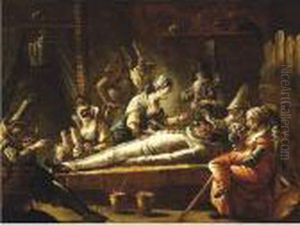 Death Of Pulcinella by Francesco Zugno
