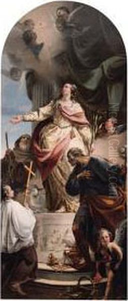 The Ecstasy Of Saint Agnes - view 1