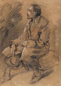 Study of a rustic figure Study of a rustic figure