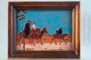 Segovianos Sobre Cabalgaduras by Daniel Zuloaga Boneta