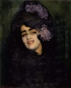 Sevillane by Ignacio Zuloaga Y Zabaleta