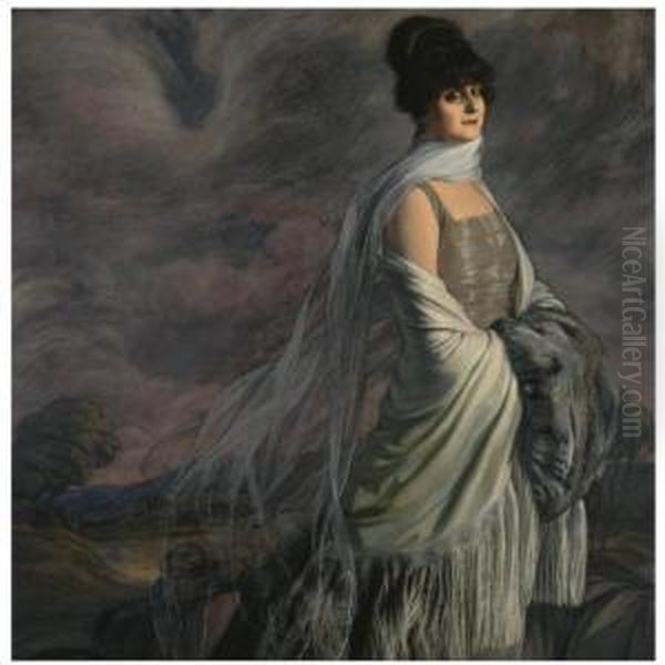 La Senora De Atucha (portrait Of Senora Atucha) - view 1