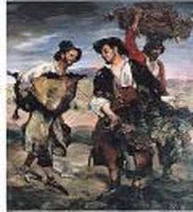 Vendimiadores (grape Pickers) by Ignacio Zuloaga Y Zabaleta