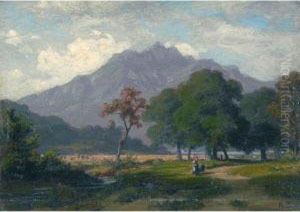 Blick Auf Den Pilatus by Robert Zund