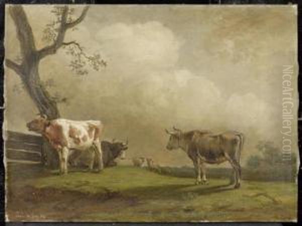 Cows In A Meadow - view 1