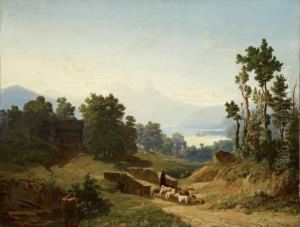 Der Lauerzersee by Robert Zund