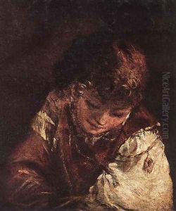 Portrait of a Boy c. 1700 by Aert De Gelder
