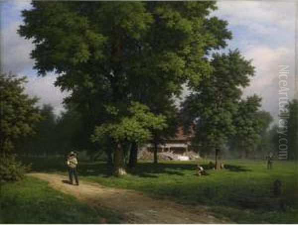House Between Walnuts (grassland Called Schellenmatt) - view 1