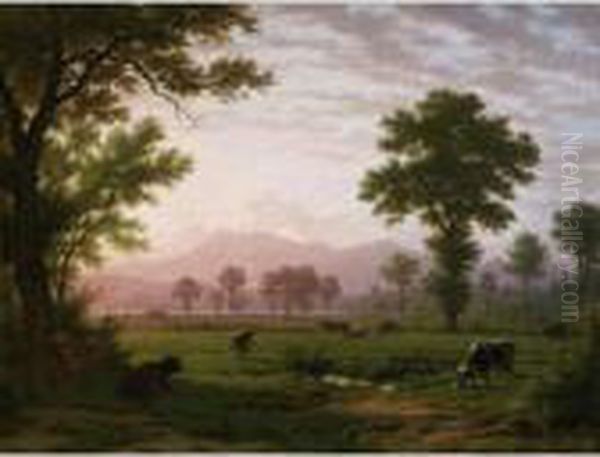 Landscape Near Lucerne With View To Mount Rigi - view 1