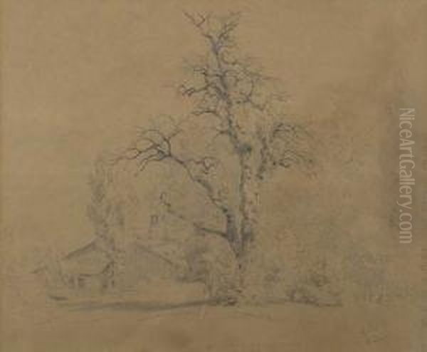 Landscape With Large Tree. 1866. - view 1
