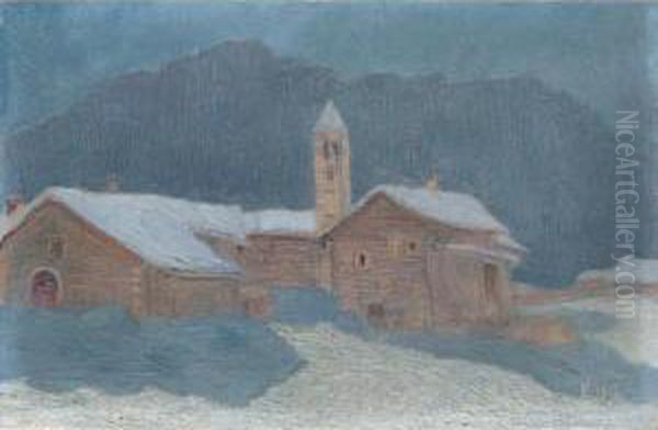Celerina Im Mondschein - view 1