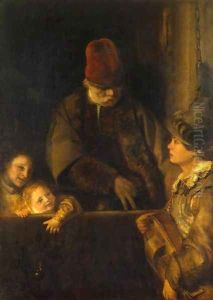Wandering Musician by Aert De Gelder