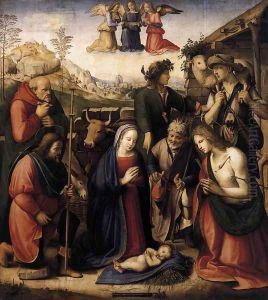 Adoration of the Shepherds 1510 by Ridolfo Ghirlandaio