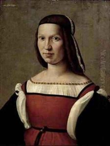 Portrait of a woman by Ridolfo Ghirlandaio