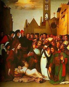 St Zenobius Raising a Boy from the Dead St Zenobius Raising a Boy from the Dead